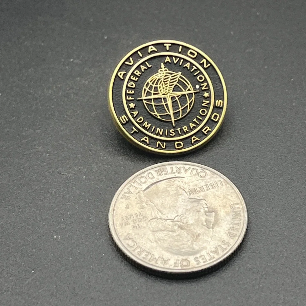 Federal Aviation‎ Administration FAA Aviation Standards Lapel Hat Pin